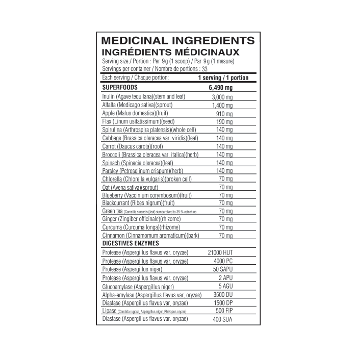 Believe Supplements Superfoods + Greens