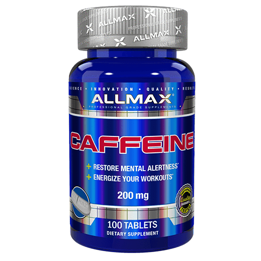 ALLMAX Caffeine - 200mg 100 tabs